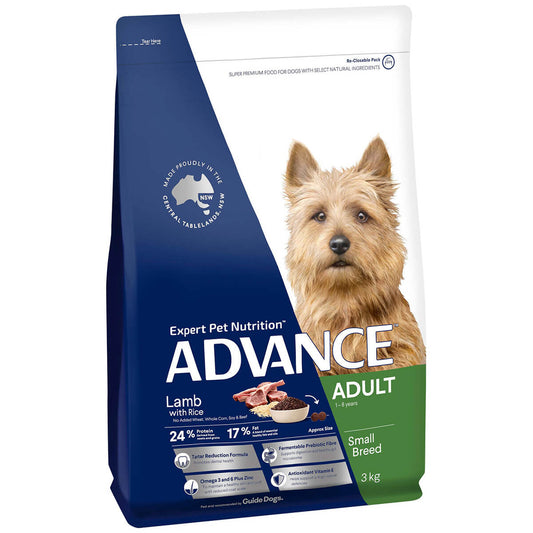 Advance Dog Toy Small Lamb Rice 8Kg