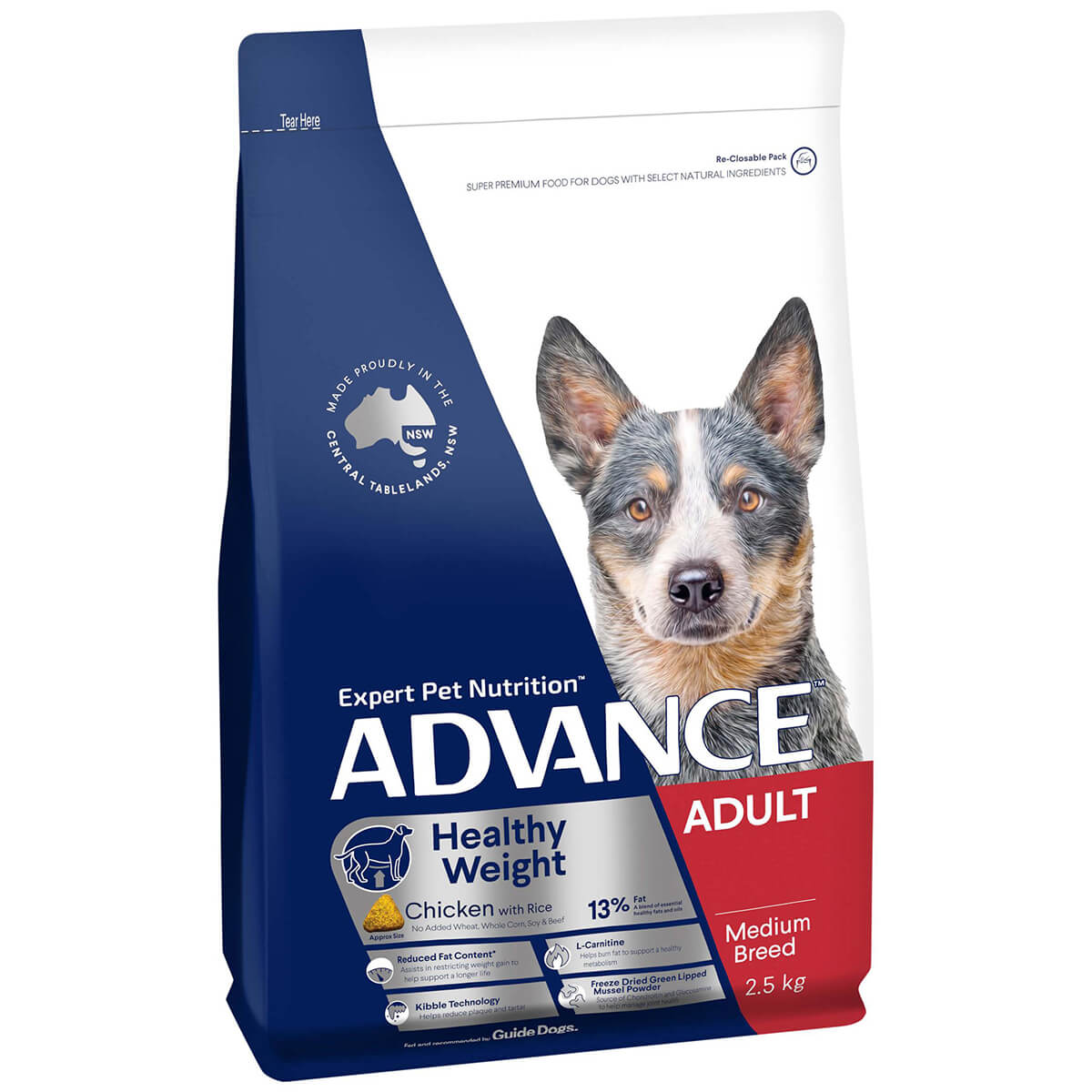 ADV Dog Med Breed WC Chicken 2.5kg