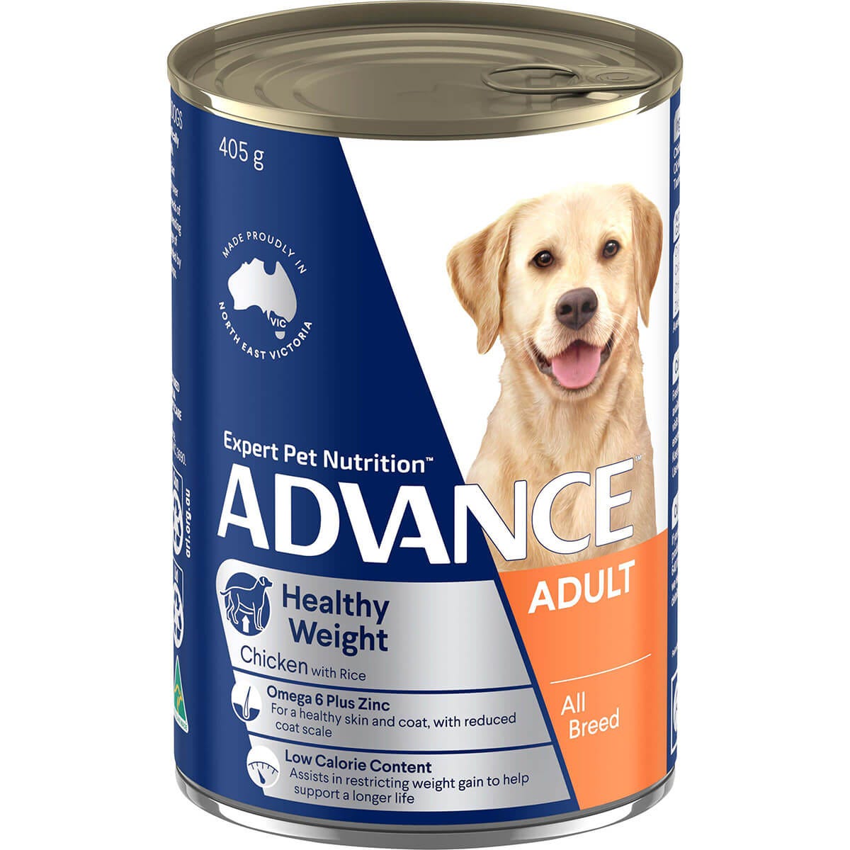 ADV Dog Wet WC Chicken & Rice 405g