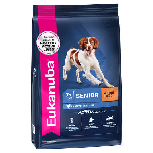 Eukanuba Senior Chicken Dry Dog Food 15Kg