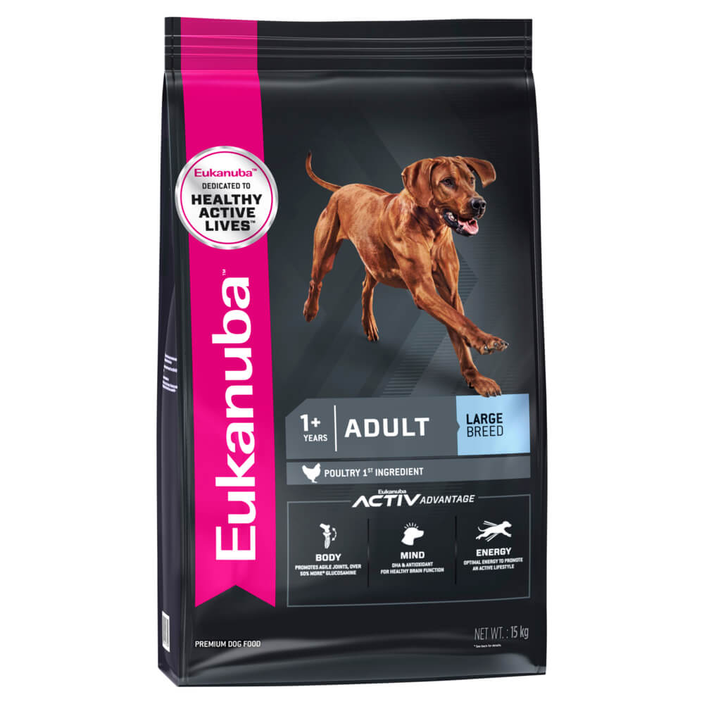 Eukanuba Large Breed Adult Dry Dog Food 15Kg