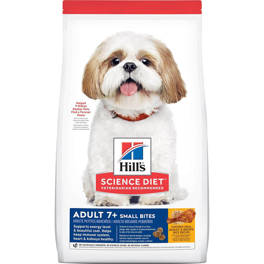 Hill'S Science Diet Adult 7+ Small Bites Senior Dry Dog Food 2Kg