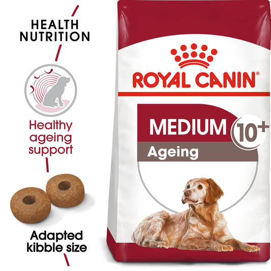 Royal Canin Medium Ageing 10+ Senior Dry Dog Food 15Kg