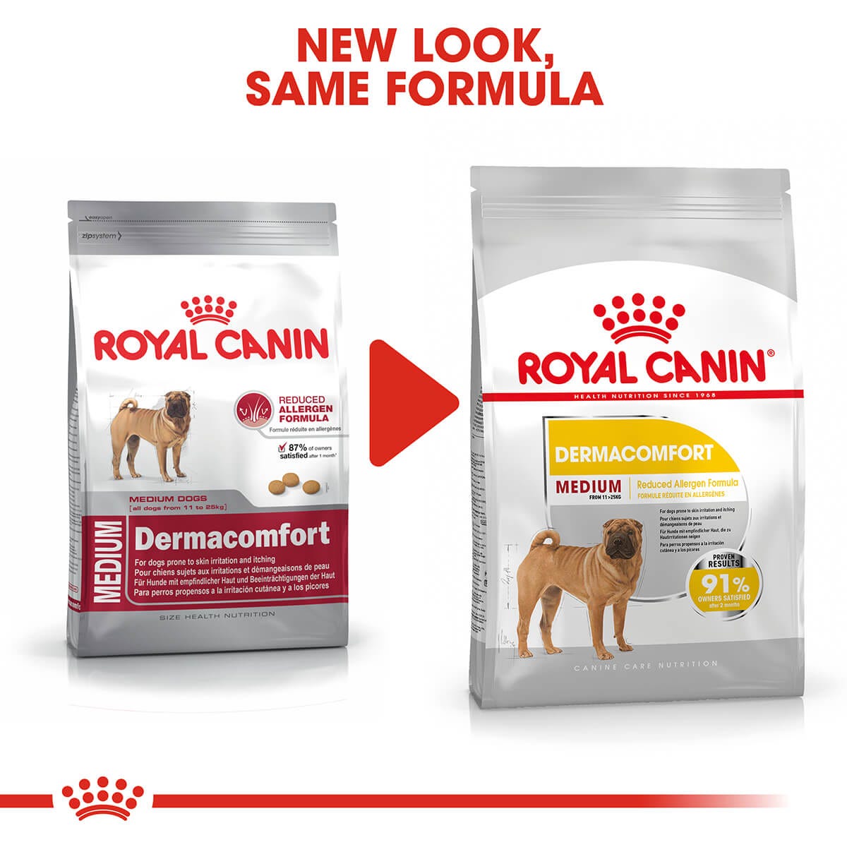 Royal Canin Dermacomfort Adult Dry Dog Food 3Kg