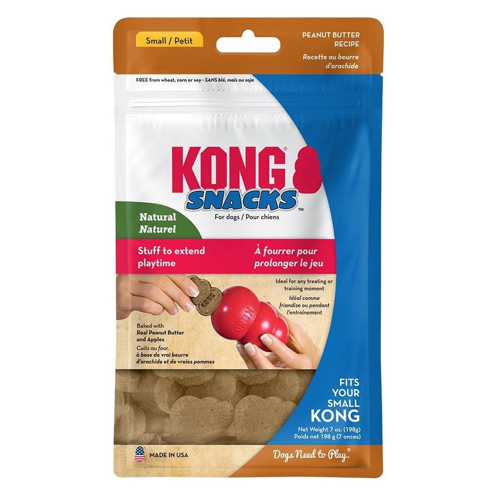 Kong Peanut Butter Snacks Dog Treats 200G