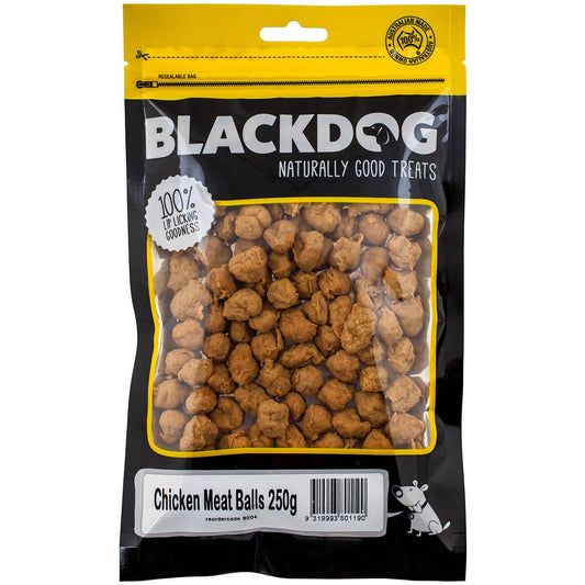 Black Dog Chicken Meat Balls Dog Treats 250G