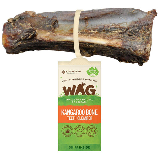 Wag Kangaroo Teeth Cleanser Bone Dog Treat Small