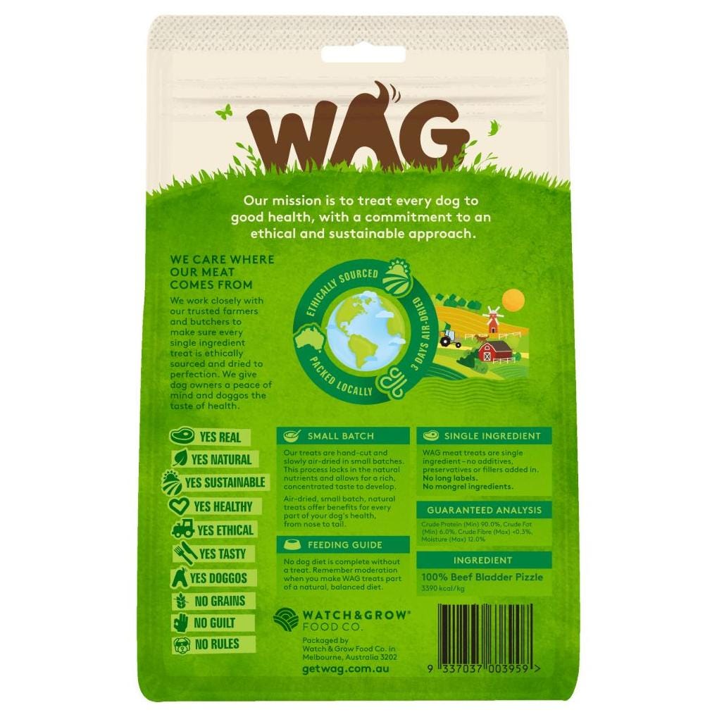 Wag Bully Bites Dog Treats 200G