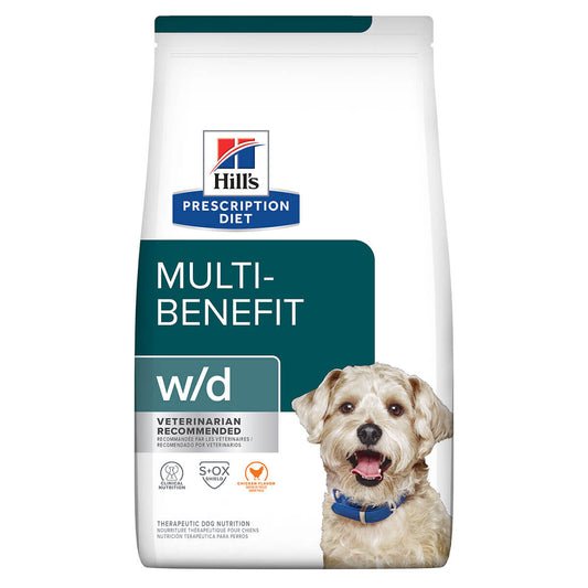 Hill'S Prescription Diet W/D Digestive Weight Glucose Management Dry Dog Food 3.85Kg