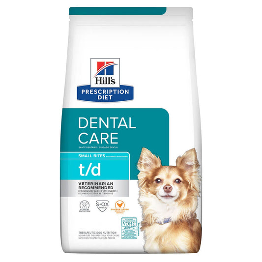 Hill'S Prescription Diet T/D Dental Care Small Bites Dry Dog Food 2.25Kg