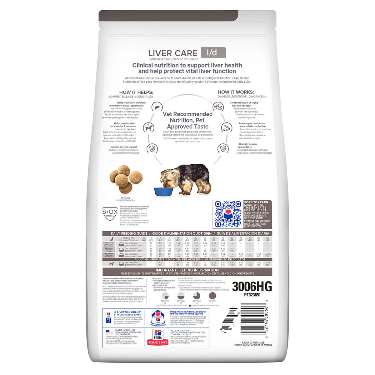 Hill'S Prescription Diet I/D Liver Care Dry Dog Food 7.98Kg