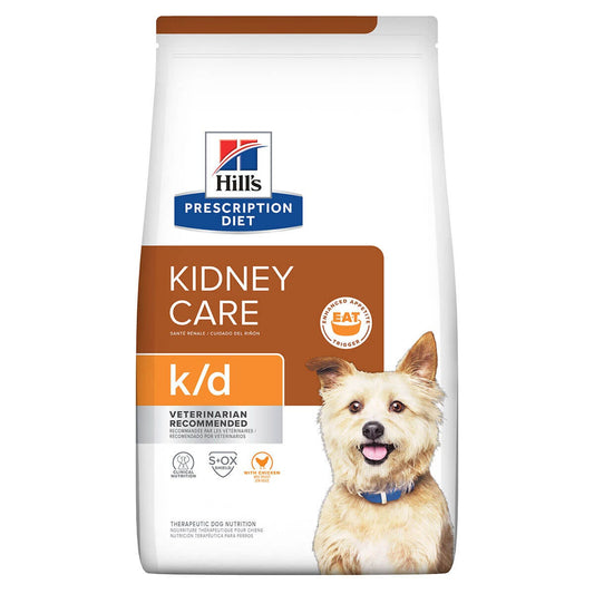 Hill'S Prescription Diet K/D Kidney Care Dry Dog Food 3.85Kg