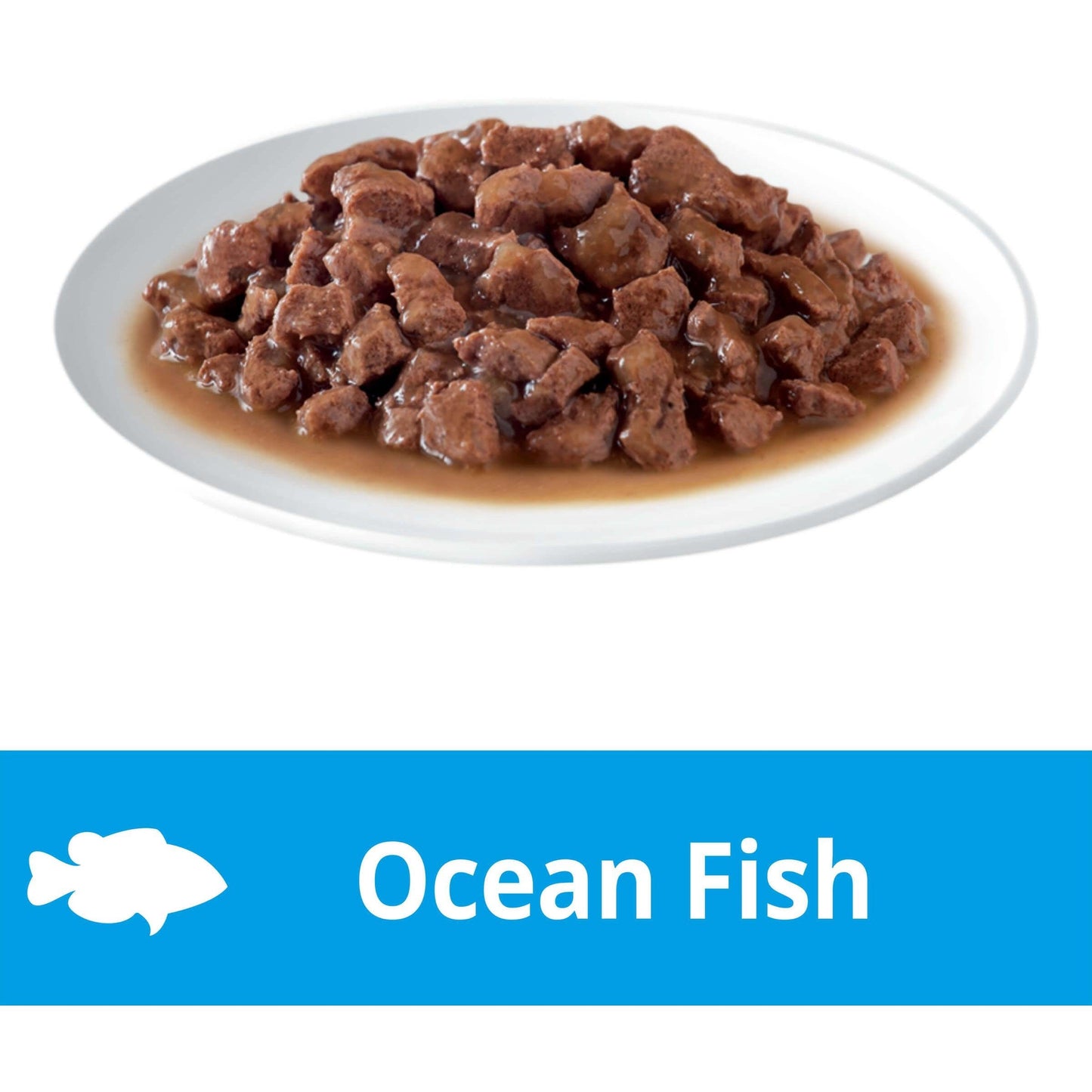 Dine Daily Variety Saucy Morsels & Ocean Fish Wet Cat Food Tray 7X85Kg