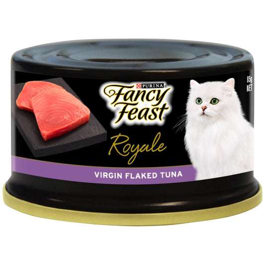 Fancy Feast Royale Virgin Flake Tuna Wet Cat Food 85G