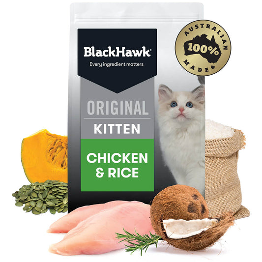 Black Hawk Original Kitten Chicken Dry Cat Food 1.5Kg