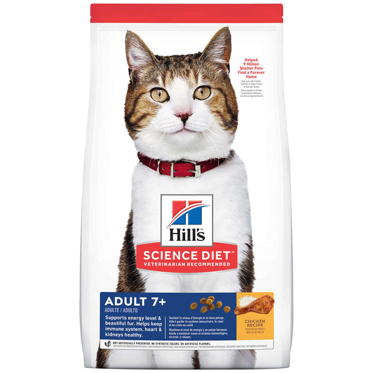 Hill'S Science Diet 7+ Adult Dry Cat Food 3Kg