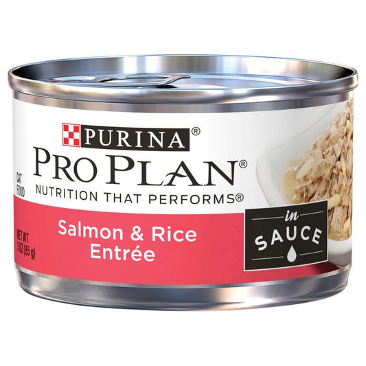 Pro Plan Adult Salmon & Rice Entree Wet Cat Food 85G