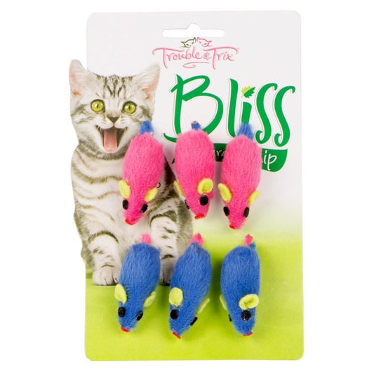 Trouble & Trix Bliss Mice 6Pk