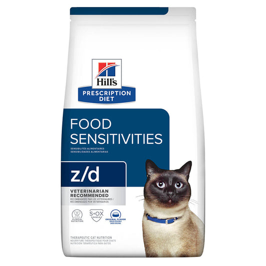 Hill'S Prescription Diet Z/D Skin/Food Sensitivities Dry Cat Food 3.85Kg