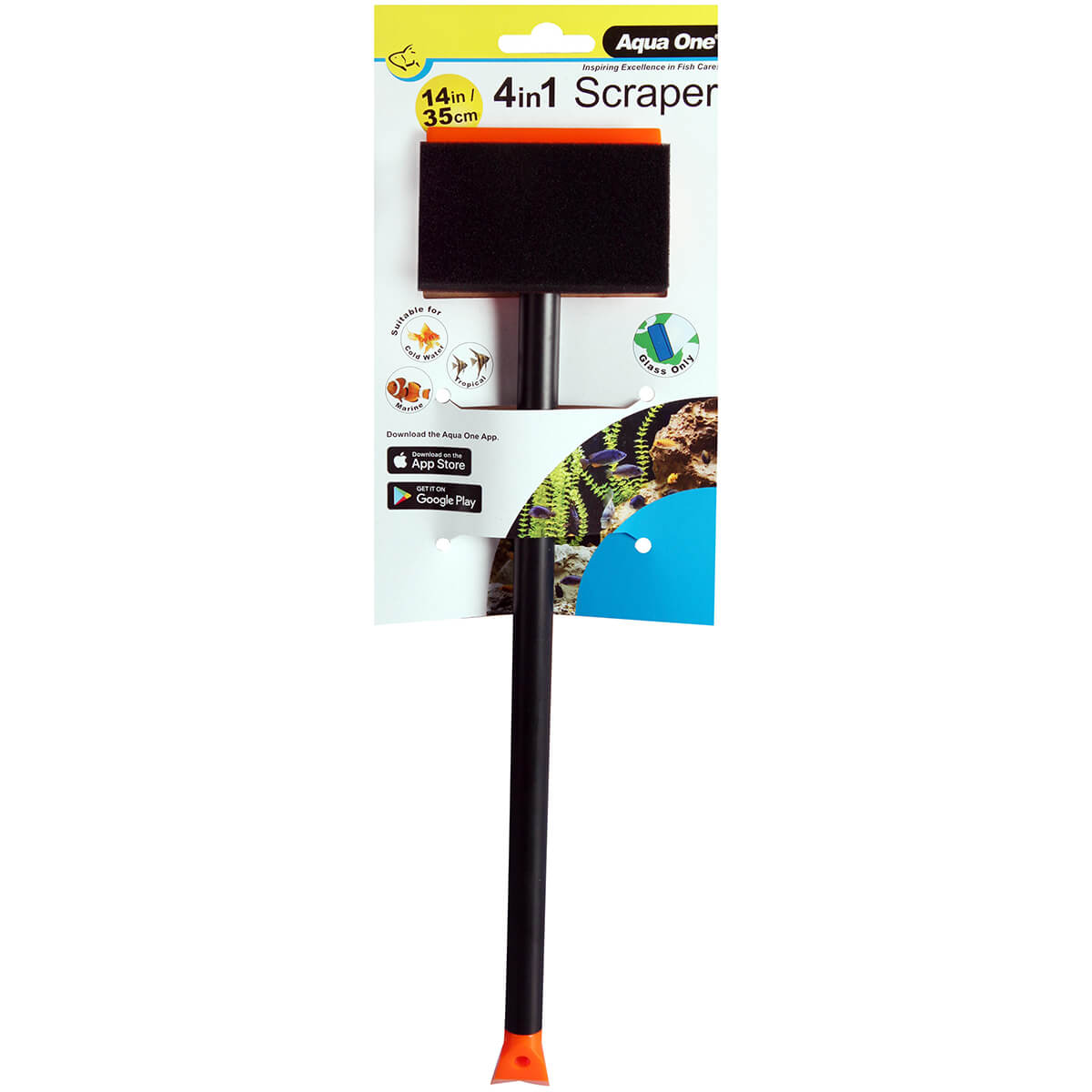 Ao Cleaner 4In1 Scraper 14Inch