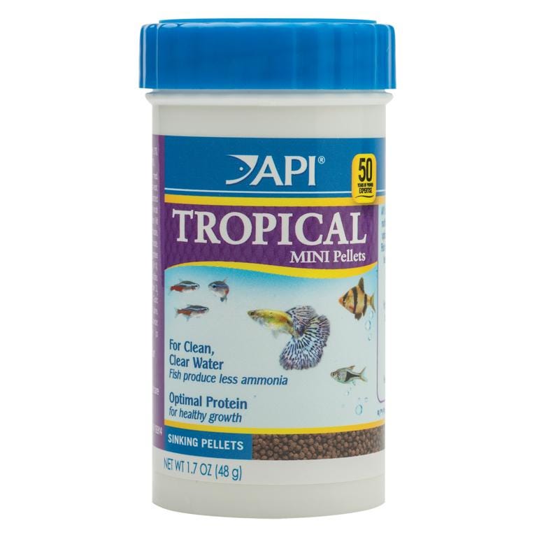 Api Tropical Pellet Food (Mini) 48G