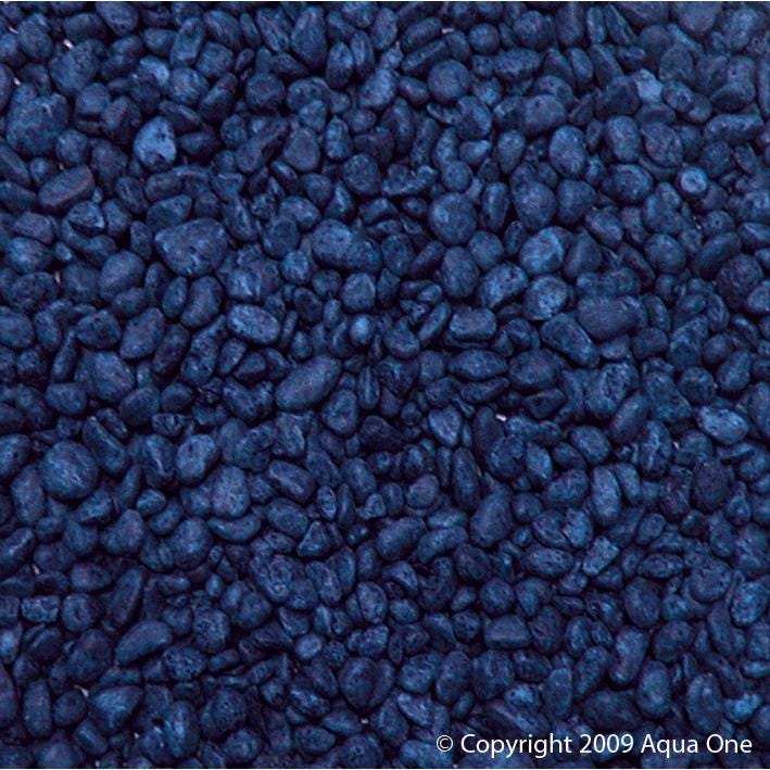 Aqua One Gravel 7Mm Blue 2Kg