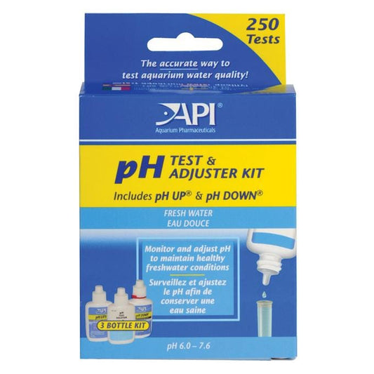 Api Deluxe P.H Test Kit With Liquid Adjusters