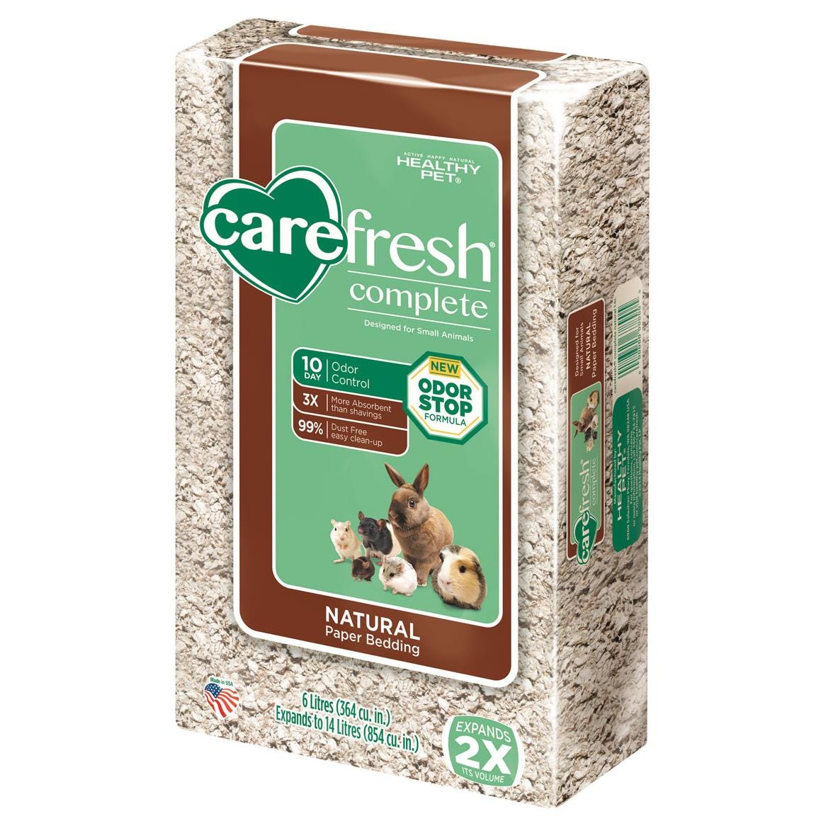 Carefresh Complete Natural Pet Bedding - 14L (Expanded)