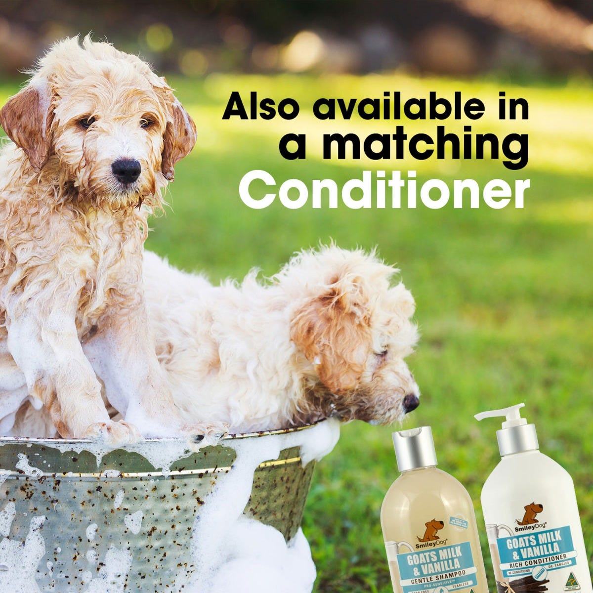 SMILEY DOG Shampoo Goats Milk & Vanilla 500ml