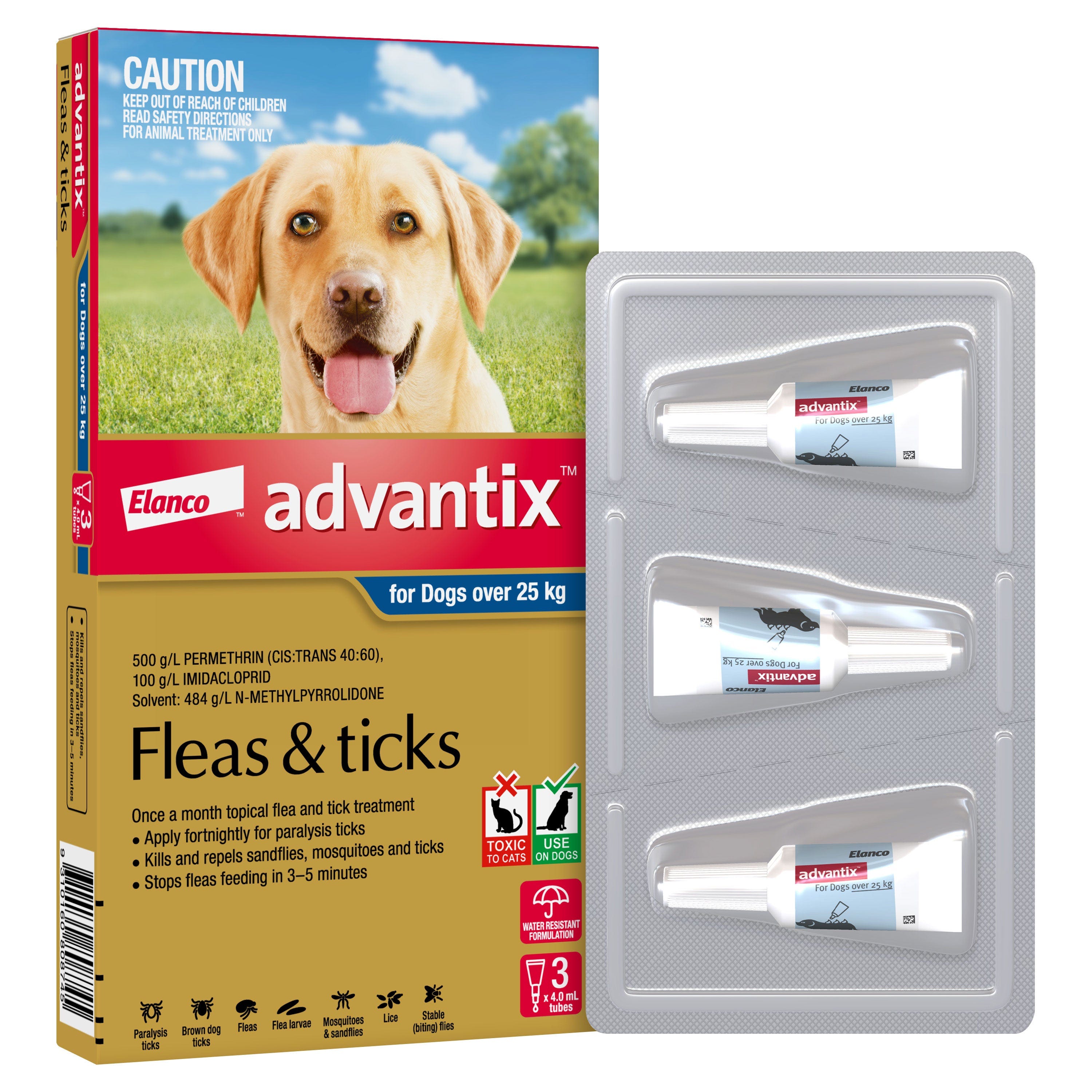 Advantix dog flea and tick best sale