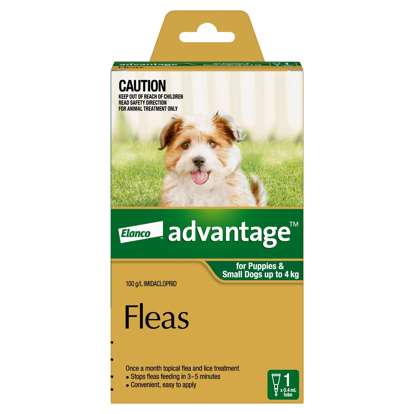 Advantage Flea Treatment <4Kg Dog 6 Pack