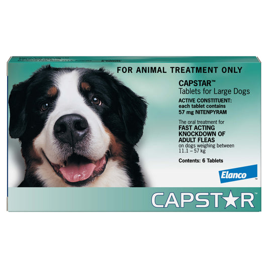 Capstar Flea Treatment 11-57Kg Dog 6 Pack