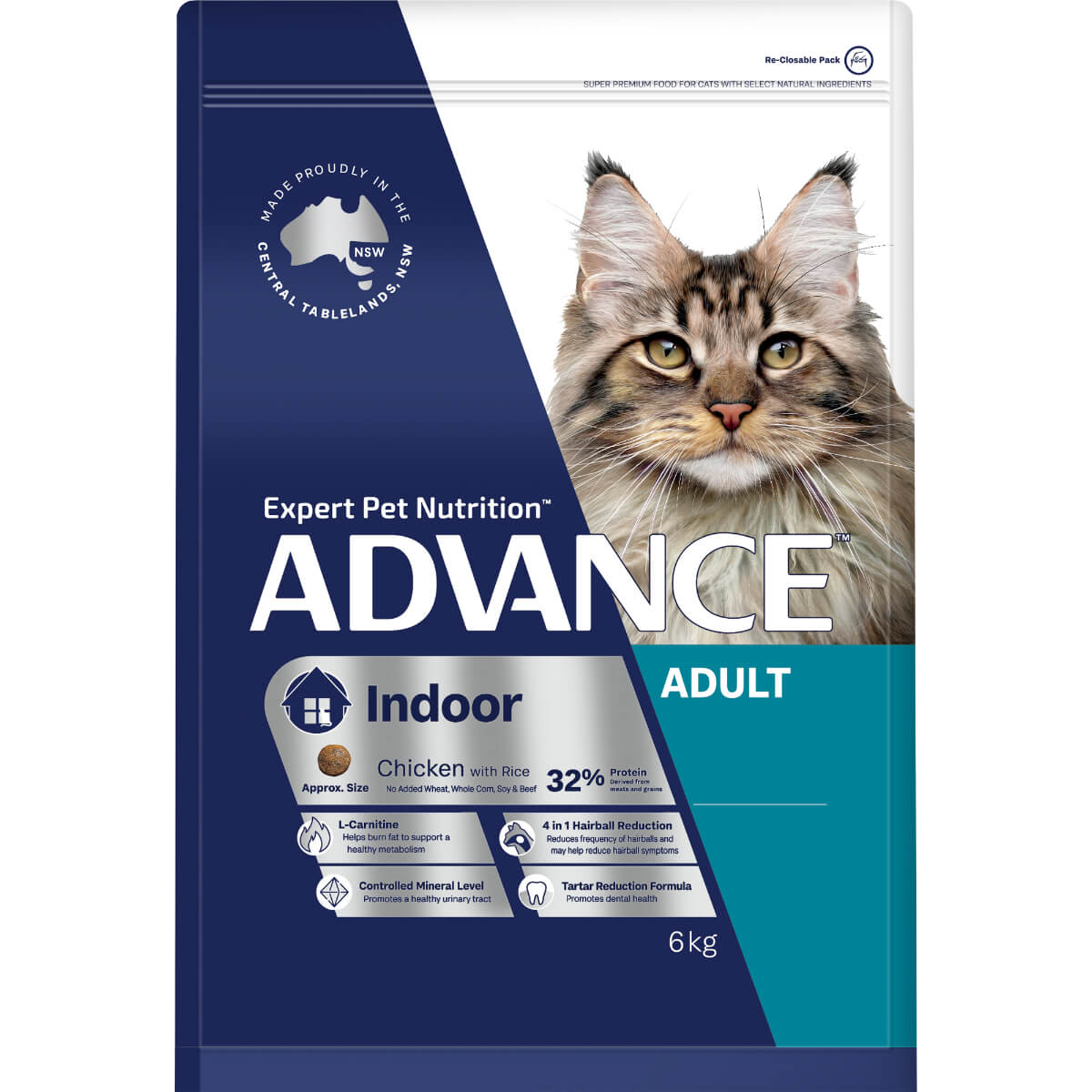 ADV Cat Indoor Chicken & Rice 6kg