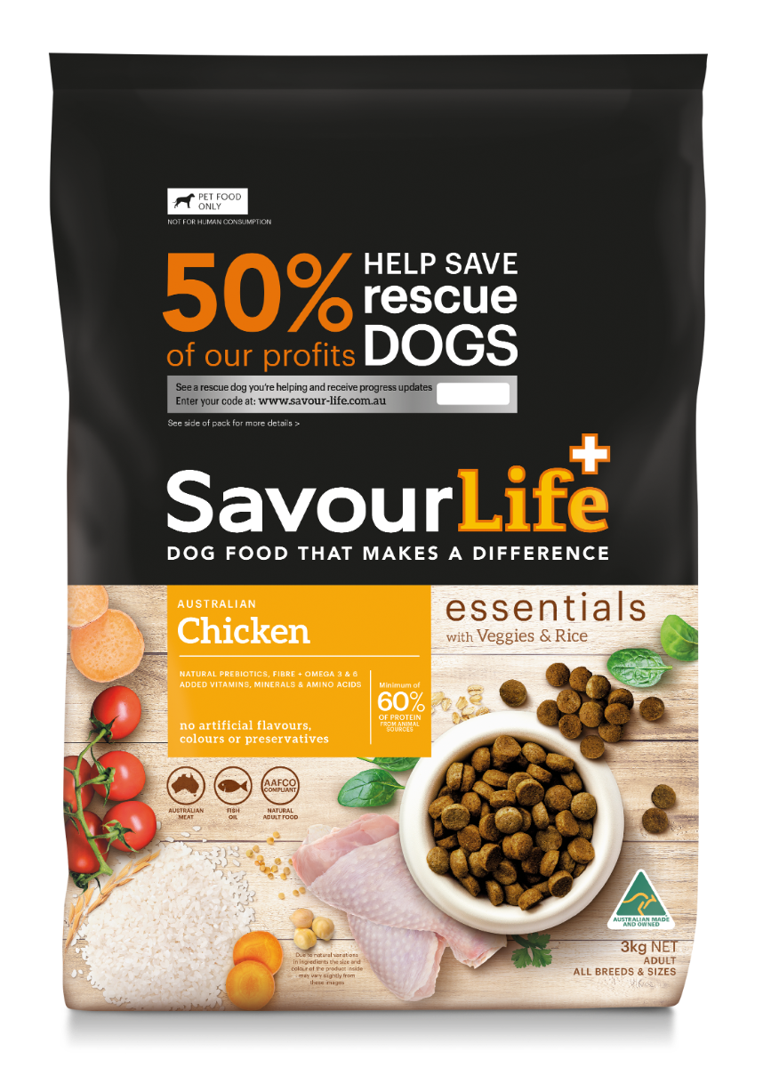 SavourLife Essentials Adult Standard Chicken 3kg