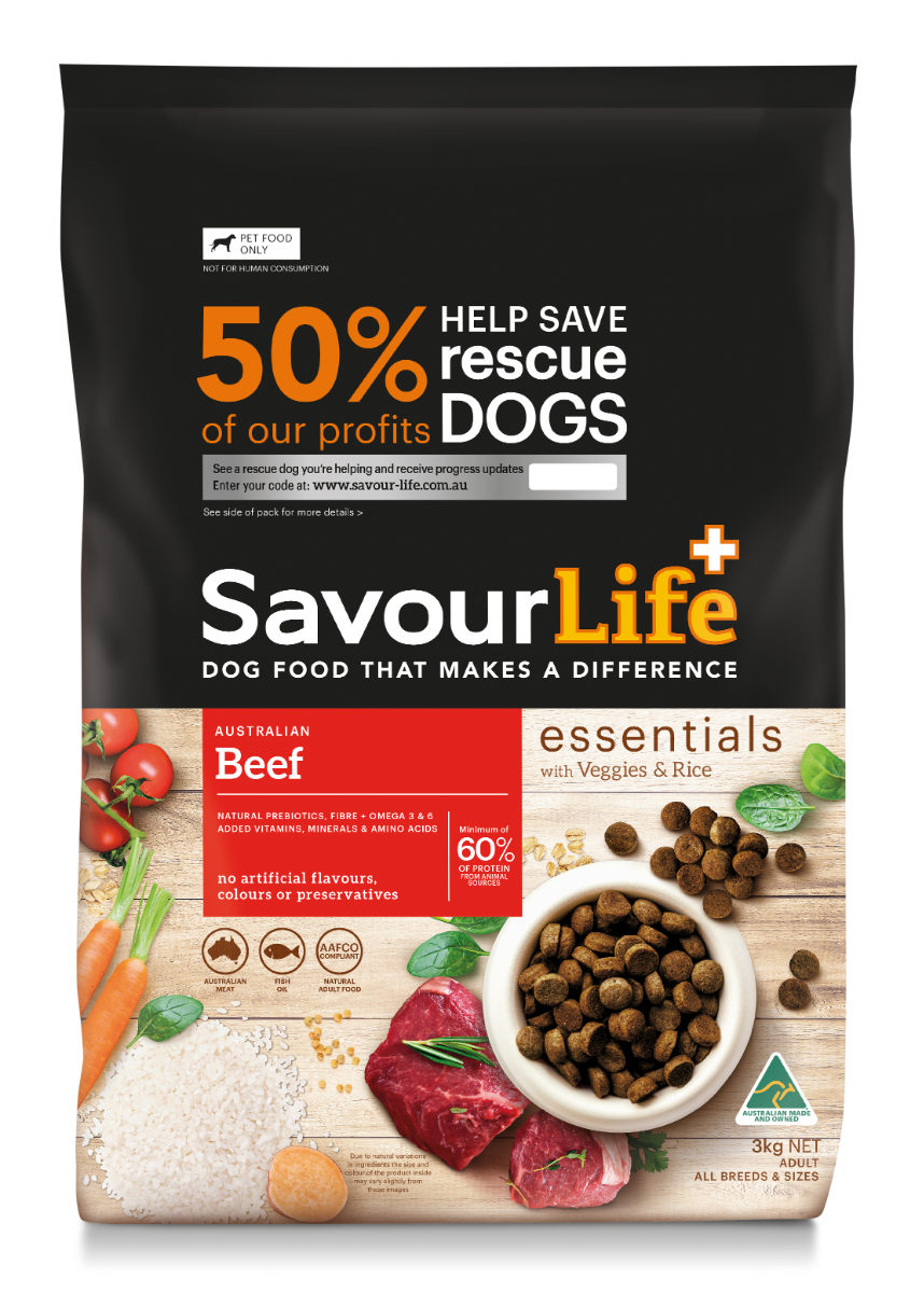 SavourLife Essentials Adult Standard Beef 3kg