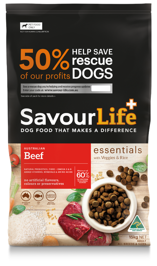 SavourLife Essentials Adult Standard Beef 15kg