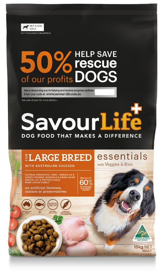 SavourLife Essentials Adult Large Breed Chicken 15kg