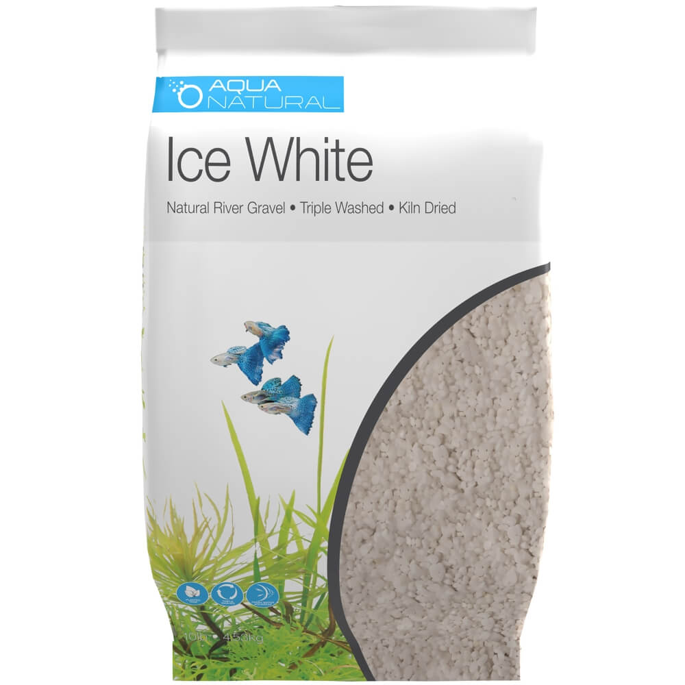 Pisces Natural Ice White Natural Gravel 4.5Kg