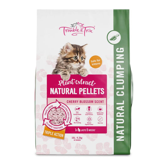 T&T Natural Cherry Blossom Cat Litter 10L