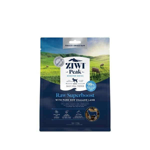 ZiwiPeak Freeze Dried Dog Superboost 320g Lamb