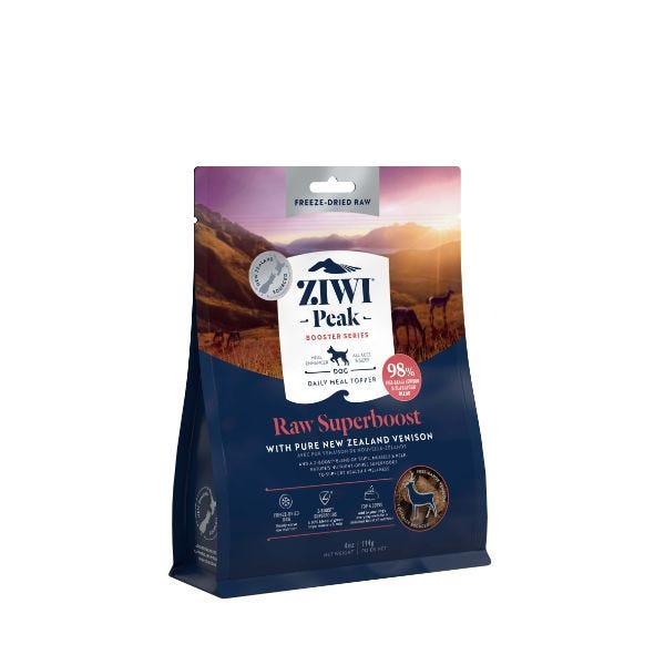 ZiwiPeak Freeze Dried Dog Superboost 320g Venison