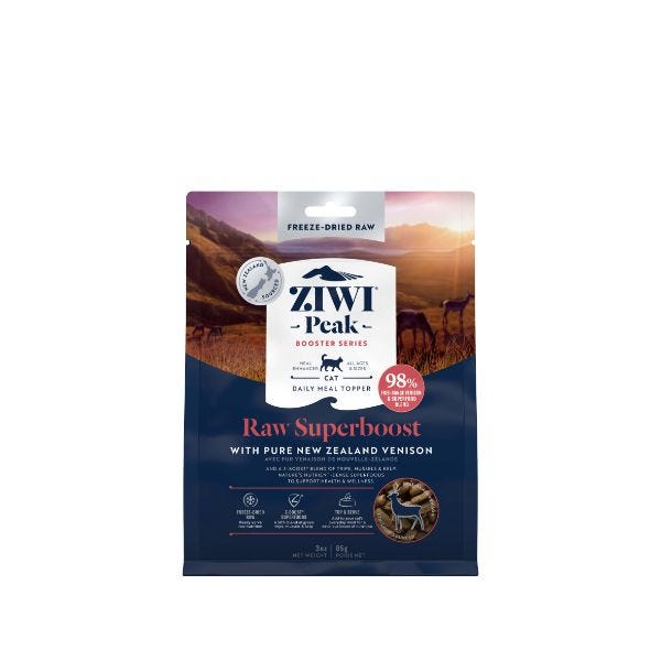 ZiwiPeak Freeze Dried Cat Superboost 85g Venison