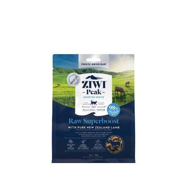 ZiwiPeak Freeze Dried Cat Superboost 85g Lamb