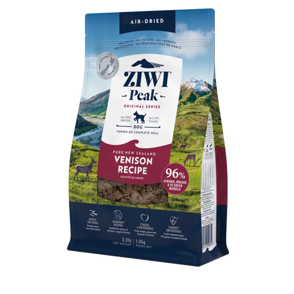 Ziwipeak Daily Dog Cuisine Venison Dry Dog Food 1Kg Best Friends Pets