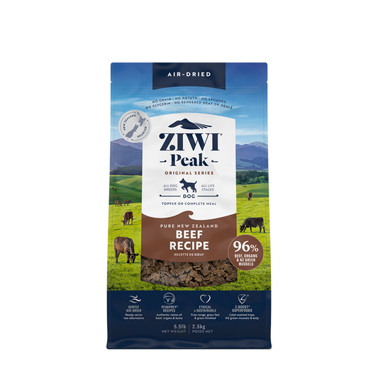 Ziwipeak Daily Dog Cuisine Beef Dry Dog Food 2.5Kg