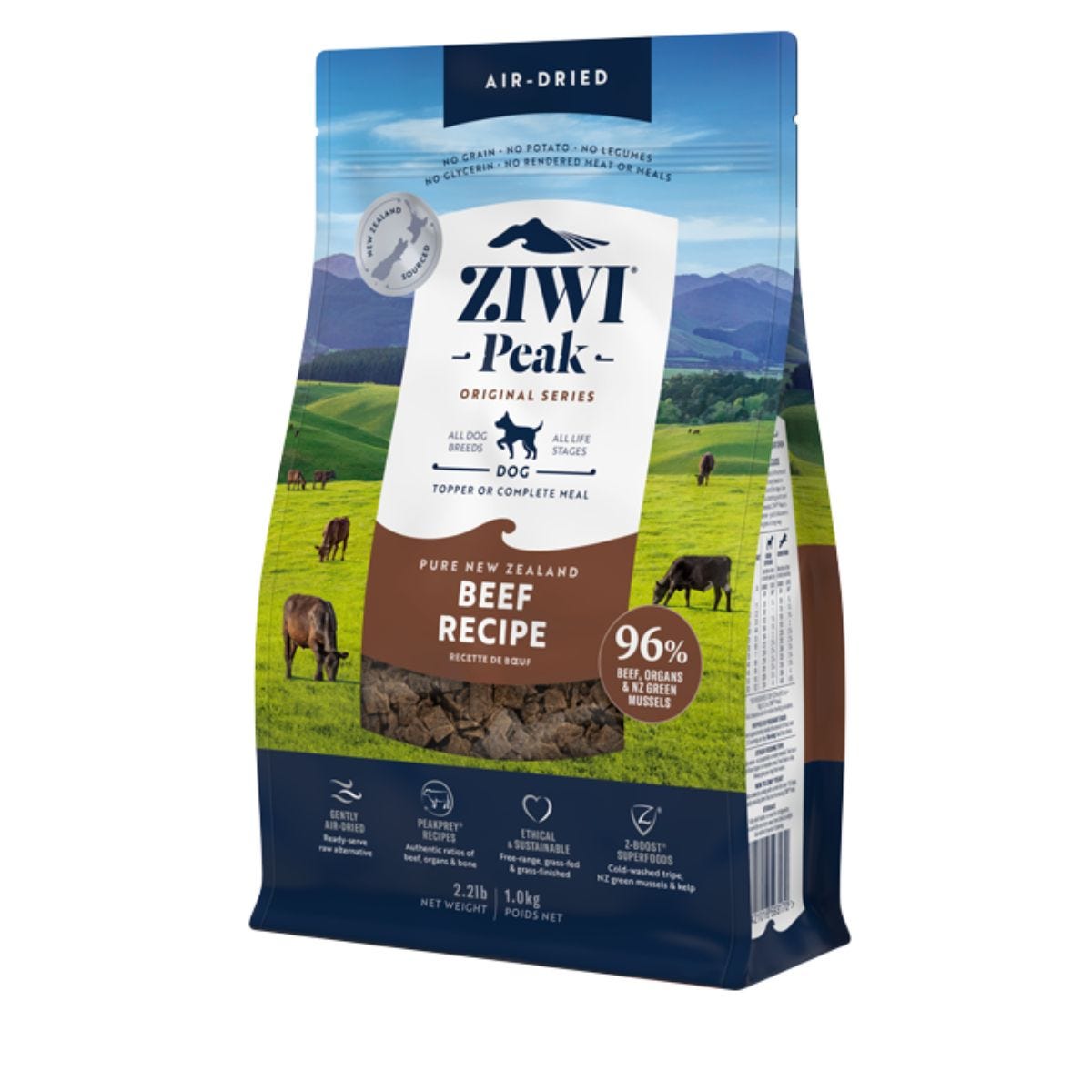 Ziwipeak Daily Dog Cuisine Beef Dry Dog Food 454G