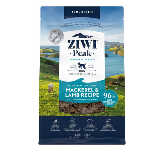 Ziwipeak Daily Dog Cuisine Mackerel & Lamb Dry Dog Food 1Kg