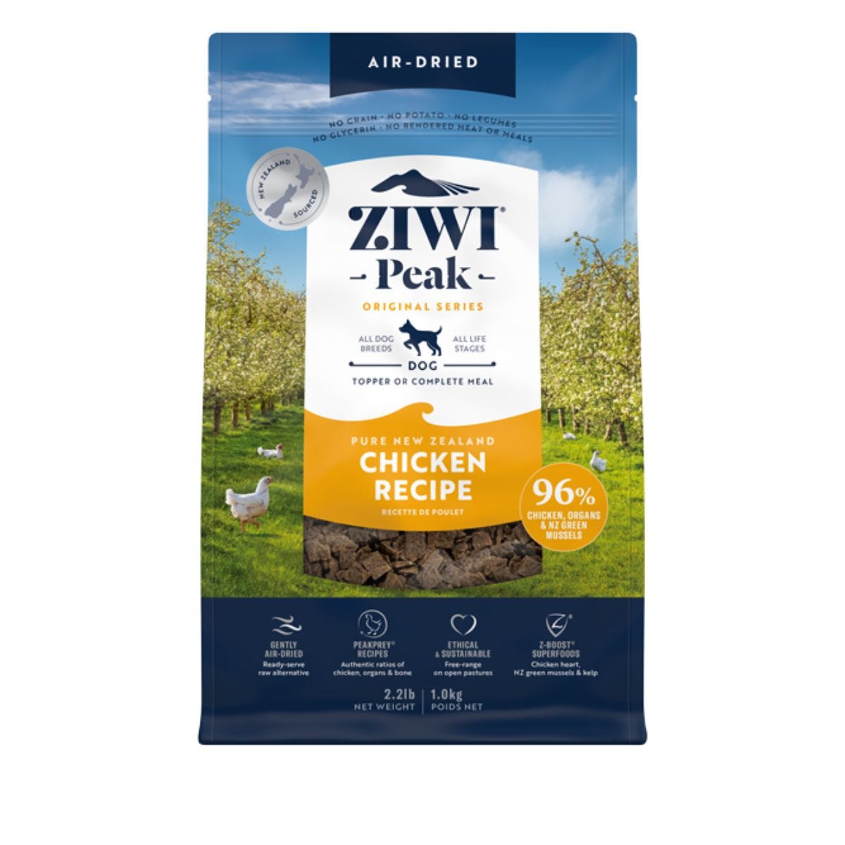 Ziwipeak Daily Dog Cuisine Chicken Dry Dog Food 2.5Kg