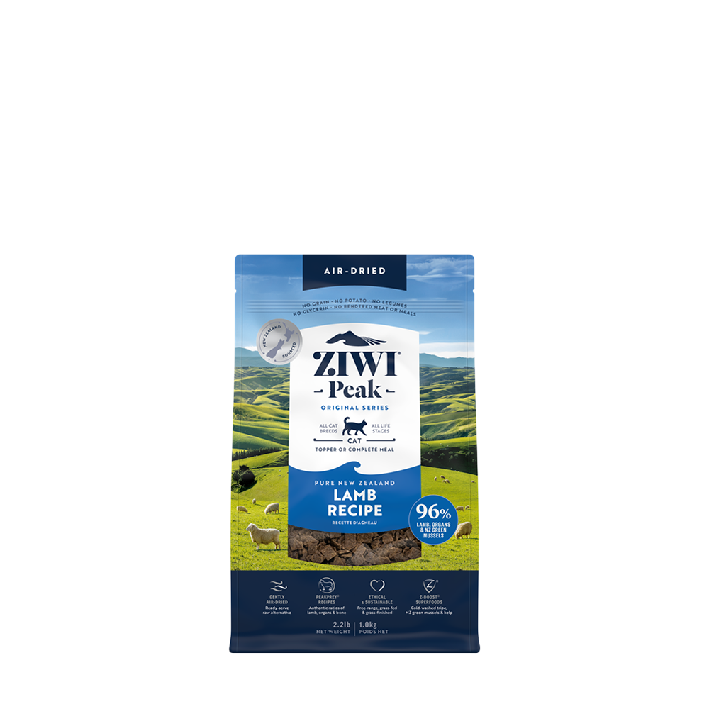 ZiwiPeak Air Dried Cat Food Lamb 1Kg