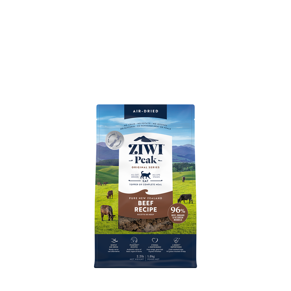 ZiwiPeak Air Dried Cat Food Beef 1Kg